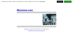 Desktop Screenshot of mansions.com