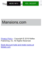 Mobile Screenshot of mansions.com