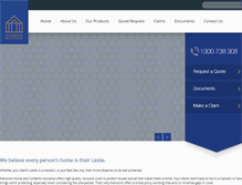 Tablet Screenshot of mansions.com.au